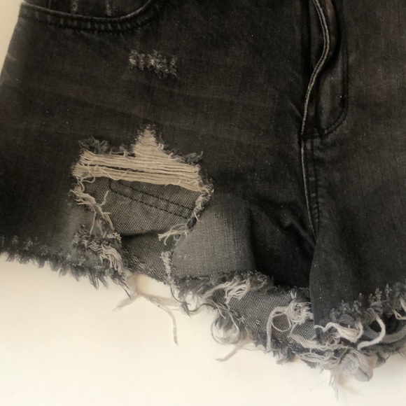 Garage Distressed Denim Shorts 9 - Picture 3 of 6